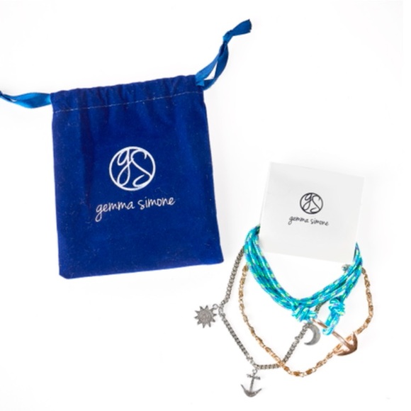 NIB Gemma Simone Voyage Bracelet Set - Picture 2 of 6